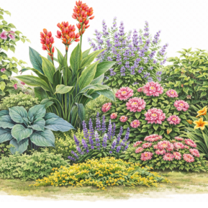 American Goldfinch False Indigo